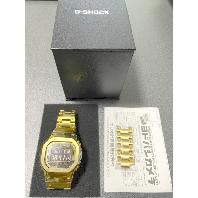 G-SHOCK(ジーショック)のカシオ　G-SHOCK GMW-B5000GD-9JF メンズの時計(金属ベルト)の商品写真