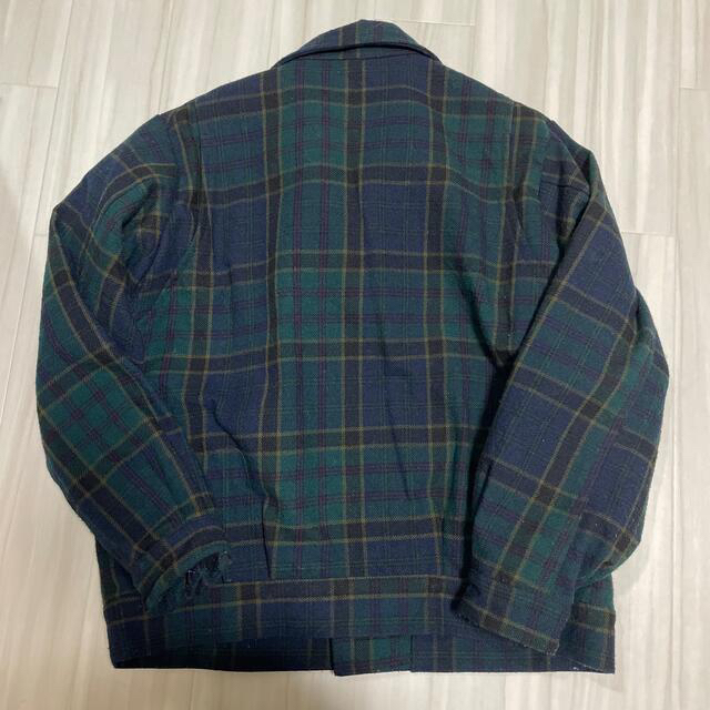 brunaboinne ブルーナボイン ライダース風 ジャケット チェック柄