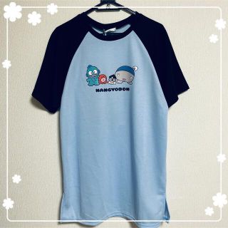 サンリオ(サンリオ)の✧̣̥̇💙ハンギョドン￤ロング丈Tシャツ ヘアバンド付き💙✧̣̥̇(Tシャツ(半袖/袖なし))