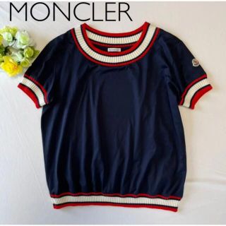 モンクレール(MONCLER)のモンクレール■ワッペン付きラウンドTシャツ■レア■コットン100％着心地抜群(Tシャツ(半袖/袖なし))