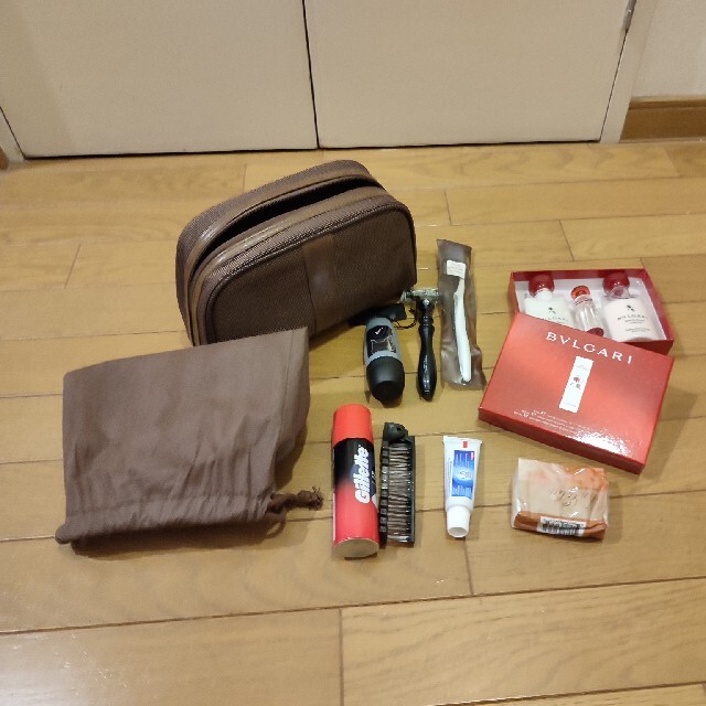 【SALE/82%OFF】 BVLGARI ブルガリメンズ アメニティポーチ