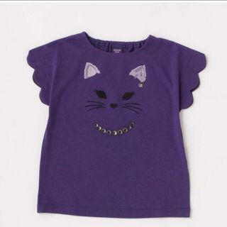 アナスイミニ(ANNA SUI mini)の【ご専用】ANNA SUImini 140【新品】♡猫さんフェイス♡(Tシャツ/カットソー)