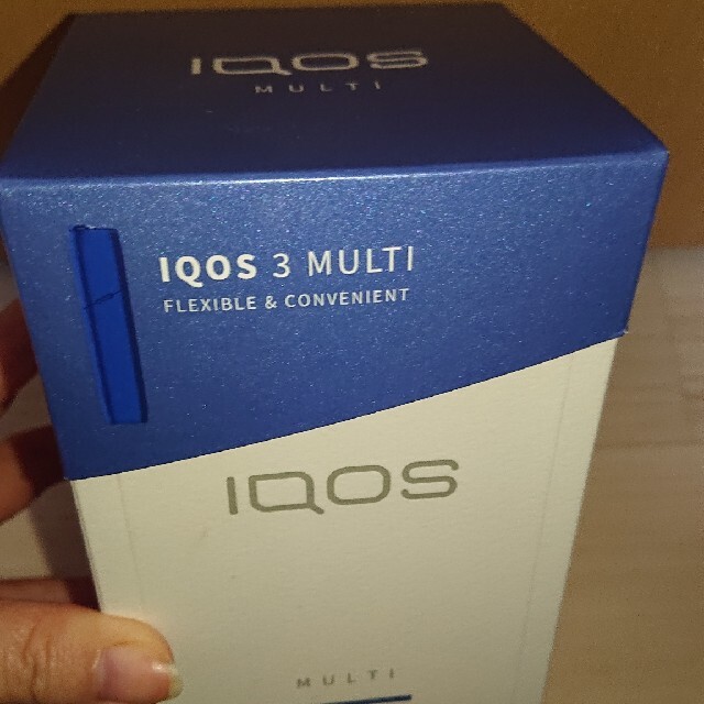 IQOS(アイコス)のiQOS マルチ 青 メンズのファッション小物(タバコグッズ)の商品写真