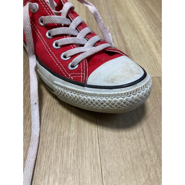 vintage converse all star red us5 レディースの靴/シューズ(スニーカー)の商品写真