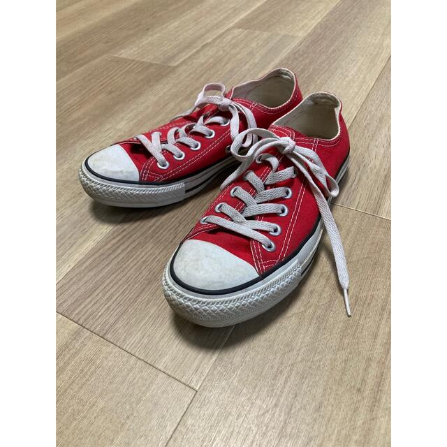 vintage converse all star red us5 レディースの靴/シューズ(スニーカー)の商品写真