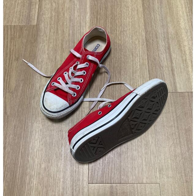 vintage converse all star red us5 レディースの靴/シューズ(スニーカー)の商品写真