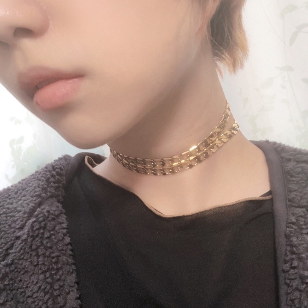 TOGA(トーガ)の最終お値下げ💕JH vintage gold chain necklaces  レディースのアクセサリー(ネックレス)の商品写真