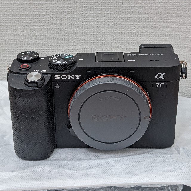 約676g外形寸法2年保証 SONY ILCE-7CL/BC α7c ブラック ボディのみ フ