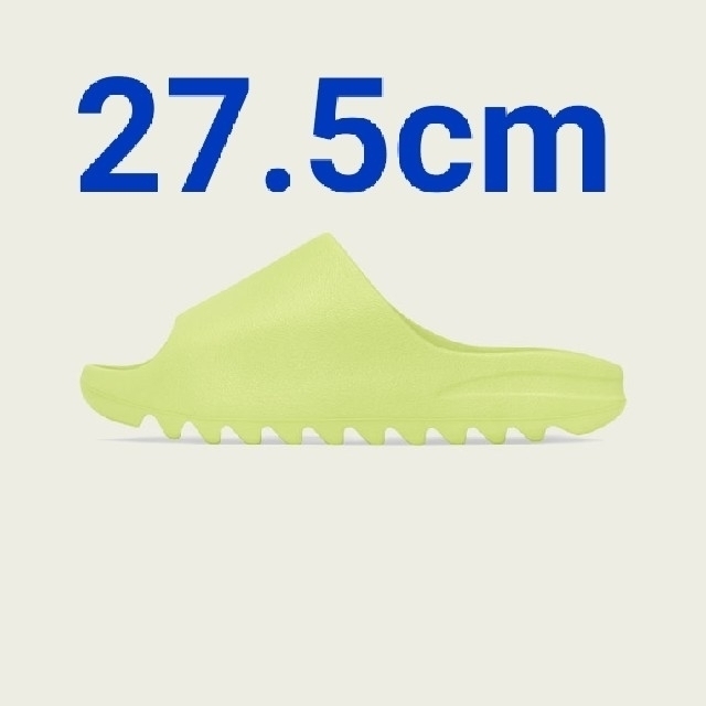 YEEZY SLIDE  GLOW GREEN 27.5 メンズの靴/シューズ(サンダル)の商品写真