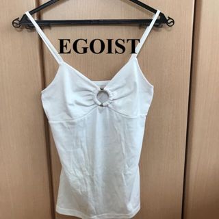 エゴイスト(EGOIST)のEGOIST エゴイスト 2way キャミソール ホルターネック フロントリング(キャミソール)