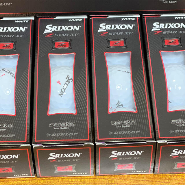 10ダースまとめて DUNLOP  NEW SRIXON Z - STAR XV 1