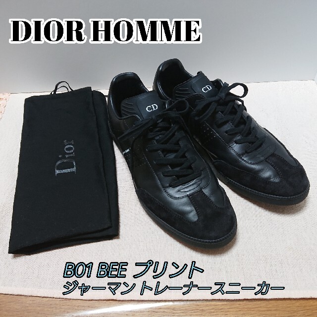 DIOR HOMME(ディオールオム)のディオール オム 24cm B01 BEEプリントスニーカー DIOR HOM メンズの靴/シューズ(スニーカー)の商品写真