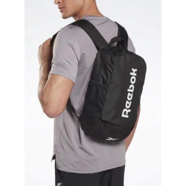 Reebok(リーボック)のリーボック リュック ブラック 黒 ユニセックス メンズのバッグ(バッグパック/リュック)の商品写真