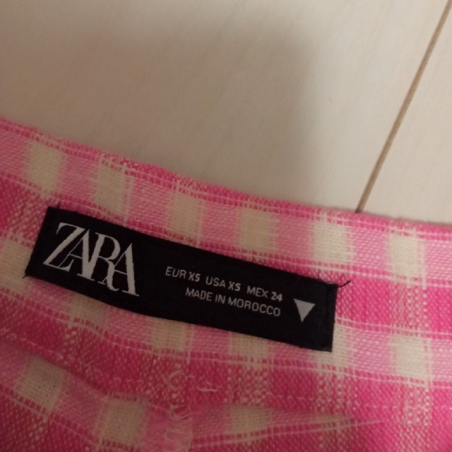 ZARA(ザラ)のZARA セットアップ　ギンガムチェック レディースのレディース その他(セット/コーデ)の商品写真