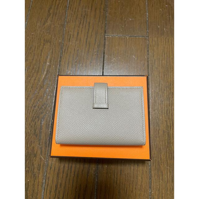 ブランド品専門の Hermes - mama@store エルメス☆ベアンミニ グリス ブランド品専門の Hermes - mama@store エルメス☆ベアンミニ グリス
