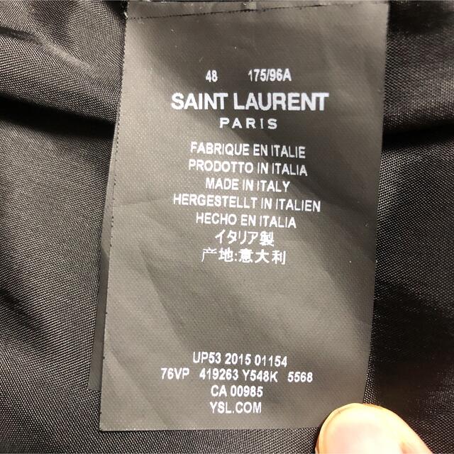 Saint Laurent(サンローラン)の美品 サンローラン スカジャン SAINT LAURENT メンズ48 ブルゾン メンズのジャケット/アウター(スカジャン)の商品写真