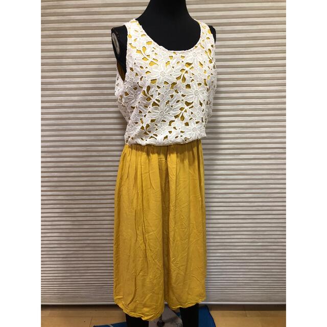 お気に入り ブージュルード美良品 レース重ねふんわりマキシワンピ 2点以上まとめ買い値下げ