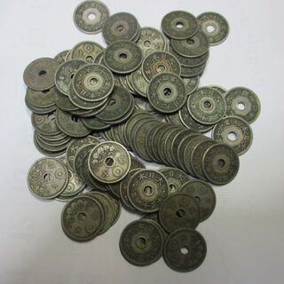 10銭白銅貨100枚セット　古銭　サービス品10銭(貨幣)