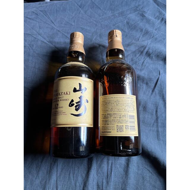 サントリー(サントリー)の山崎12年　2本 食品/飲料/酒の酒(ウイスキー)の商品写真