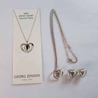 ジョージジェンセン(Georg Jensen)の【新品】ジョージ・ジェンセン　2005アーティスト・ペンダント＆クリップ　 (ネックレス)