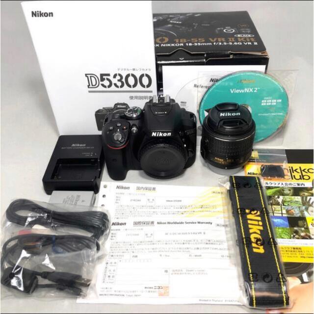 Nikon ニコン D5300 18-55 VRⅡ KIT 6973ショット美品