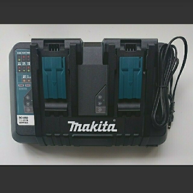 Makita(マキタ)のマキタ 2口 急速充電器 DC18RD 【新品未使用】【純正】 スポーツ/アウトドアの自転車(工具/メンテナンス)の商品写真