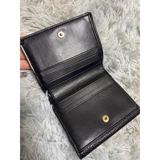 新品/未使用 COACH コーチホースアンドキャリッジ 二つ折り財布ブラック黒