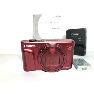 Canon - 新品級 キヤノン PowerShot SX720 HS レッド