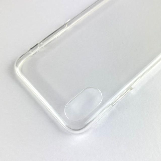 【新品未使用】iPhoneXS・X ケース ソフトケース 透明 クリア 衝撃吸収 スマホ/家電/カメラのスマホアクセサリー(iPhoneケース)の商品写真