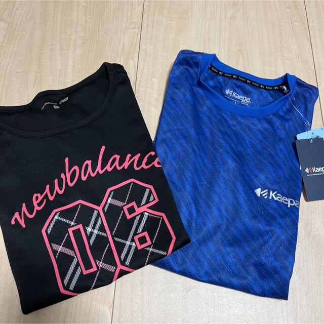 New Balance(ニューバランス)の値下げ！ケイパ　ニューバランス　Tシャツ　スポーツ　ランニング　ヨガ レディースのトップス(Tシャツ(半袖/袖なし))の商品写真