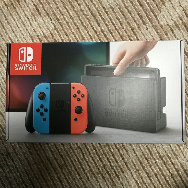 新品未開封　任天堂スイッチ　ネオン