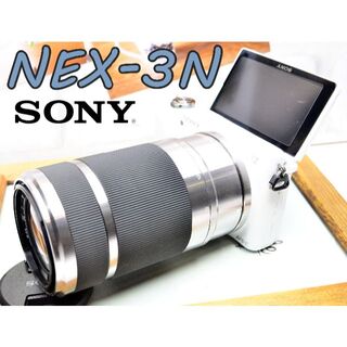 ソニー(SONY)の✨大人カワイイミラーレス✨自撮り+超望遠ズーム✨ソニー NEX-3N(ミラーレス一眼)