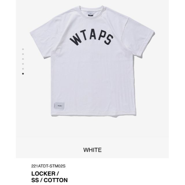 L WTAPS STANDART / SS / COTTON NAVY