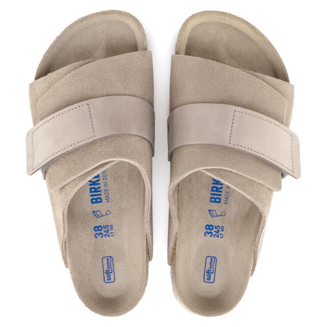 BIRKENSTOCK(ビルケンシュトック)のBIRKENSTOCK ビルケンシュトック Kyoto キョウト ベージュ メンズの靴/シューズ(サンダル)の商品写真