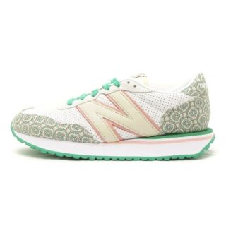 ニューバランス(New Balance)のニューバランス MS237CBA カサブランカ スニーカー 白 緑 27.5(スニーカー)