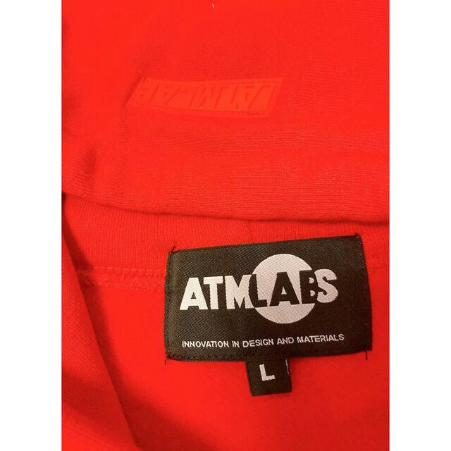 ATMOS LAB × コカコーラ　裏起毛　パーカー　アトモス