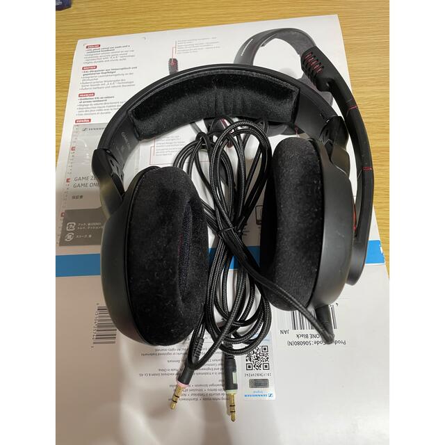 SENNHEISER GAME ONE BLACK ゲーミングヘッドセット