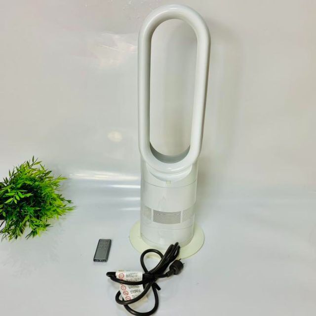 Dyson(ダイソン)の【動作確認済！】リモコン付Dyson AM05 ダイソン　扇風機　ホット&クール スマホ/家電/カメラの冷暖房/空調(扇風機)の商品写真