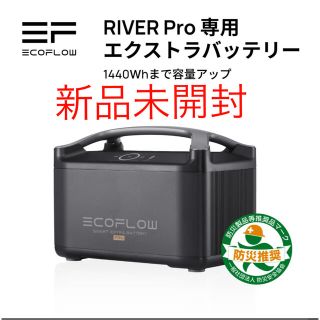 [新品未開封]RIVER Pro専用エクストラバッテリー(その他)