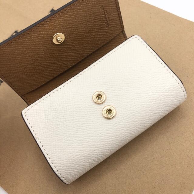 COACH(コーチ)の【COACH☆新品】大人気☆ファイブ リング キーケース☆ホワイト☆レザー！ レディースのファッション小物(キーケース)の商品写真