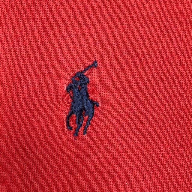 Ralph Lauren(ラルフローレン)のj77 US古着 ラルフローレン BD半袖シャツ 刺繍ロゴ ビッグサイズ 無地 メンズのトップス(シャツ)の商品写真