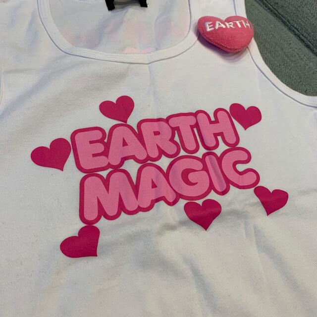 EARTHMAGIC(アースマジック)のEarth Magic シャツ キッズ/ベビー/マタニティのキッズ服女の子用(90cm~)(Tシャツ/カットソー)の商品写真