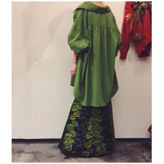 フミカウチダ(FUMIKA_UCHIDA)のAfrican batik mermaid skirt (ロングスカート)