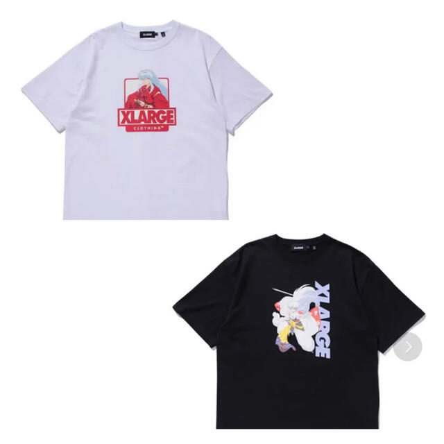 XLARGE(エクストララージ)の【激レア】犬夜叉 xlarge コラボTシャツ 2枚セット メンズのトップス(Tシャツ/カットソー(半袖/袖なし))の商品写真