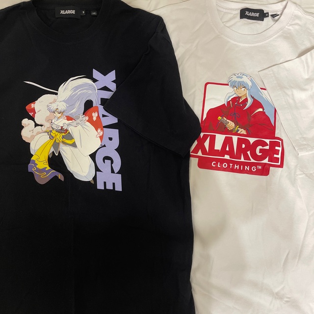 XLARGE(エクストララージ)の【激レア】犬夜叉 xlarge コラボTシャツ 2枚セット メンズのトップス(Tシャツ/カットソー(半袖/袖なし))の商品写真