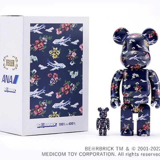 FEILER × BE＠RBRICK for ANA ベアブリック