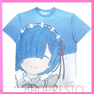 バンプレスト(BANPRESTO)のリゼロ ゼロから始める異世界生活 レム Tシャツ シャツ 半袖 グッズ アニメ(Tシャツ/カットソー(半袖/袖なし))