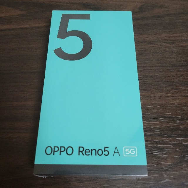 OPPO - 新品・未開封 OPPO Reno5 A eSIM 版 アイスブルー シュリンク付 