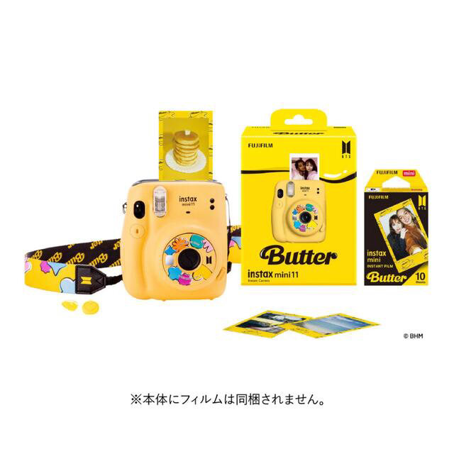 富士フイルム - BTS Butter チェキinstax mini 11 & フィルム2箱の通販