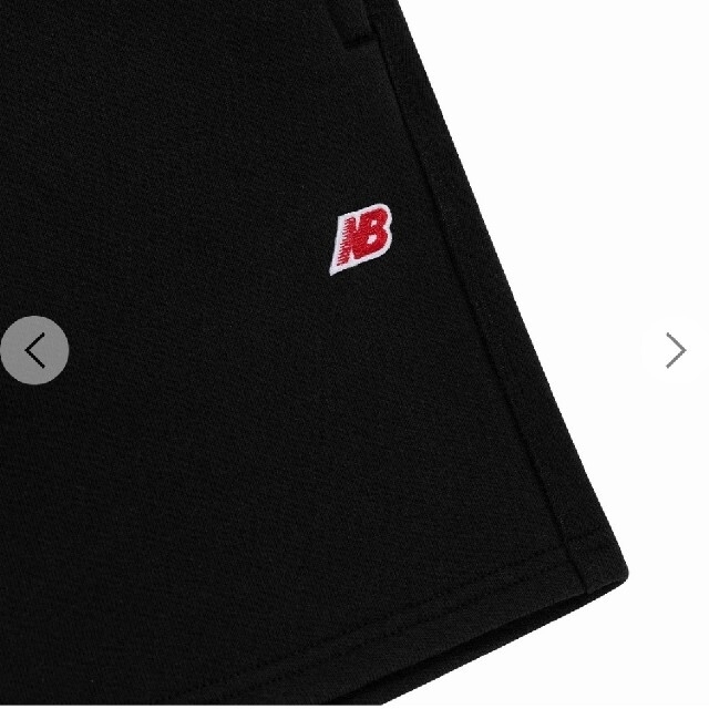 New Balance(ニューバランス)のニューバランス ショーツ Made in USA ブラック(size:M) メンズのパンツ(ショートパンツ)の商品写真